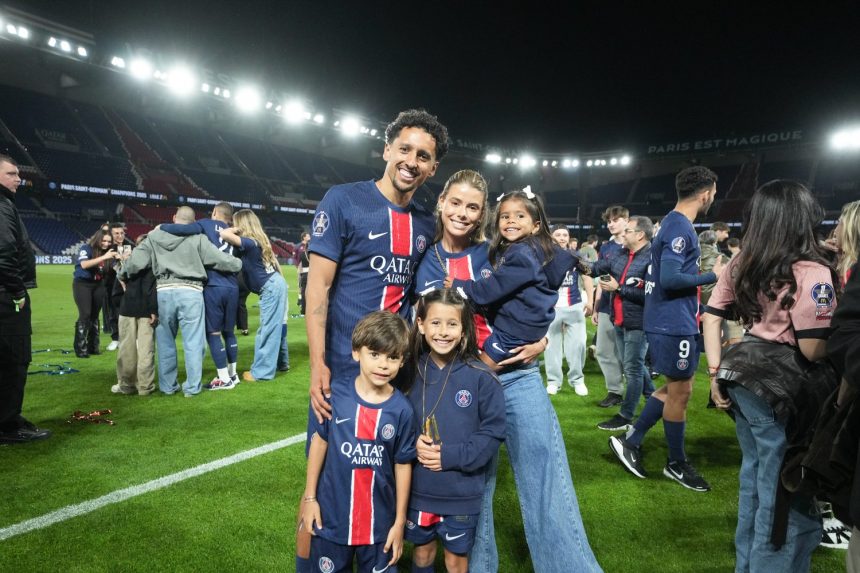 Marquinhos' wife's striking statement about his place at PSG Marquinhos' wife's striking statement about his place at PSG