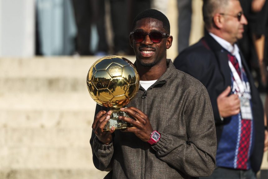 Dembélé recounts how he moved the world at the Ballon d'Or Dembélé recounts how he moved the world at the Ballon d'Or
