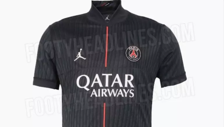 PSG and Jordan unveil a fourth, explosive black jersey for 2025/2026 PSG and Jordan unveil a fourth, explosive black jersey for 2025/2026