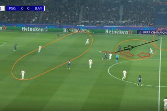 PSG vs Bayern Munich – Are the Parisians too complacent? An analysis of Diaz's first goal  