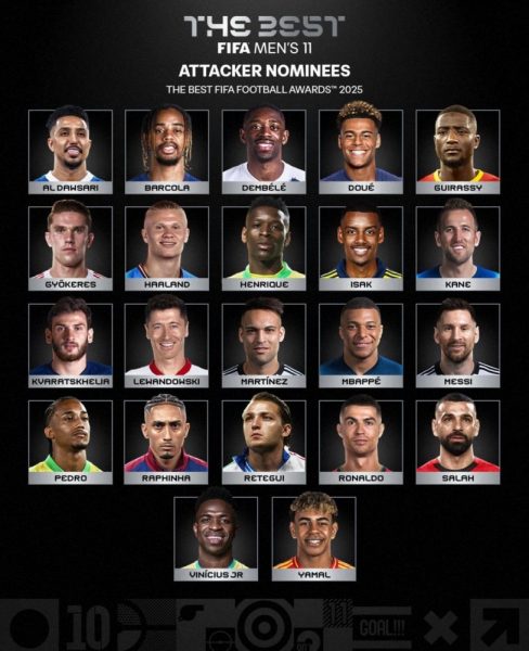 Eleven Parisians nominated for The Best XI of the Year Eleven Parisians nominated for The Best XI of the Year