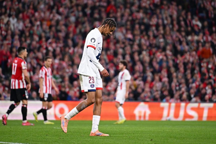 Barcola "glitches at times", judges a former French international Barcola "glitches at times", judges a former French international