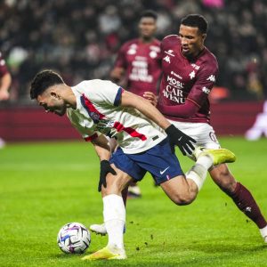 Metz vs PSG – Gbamin assures, "This will be useful for us going forward.  