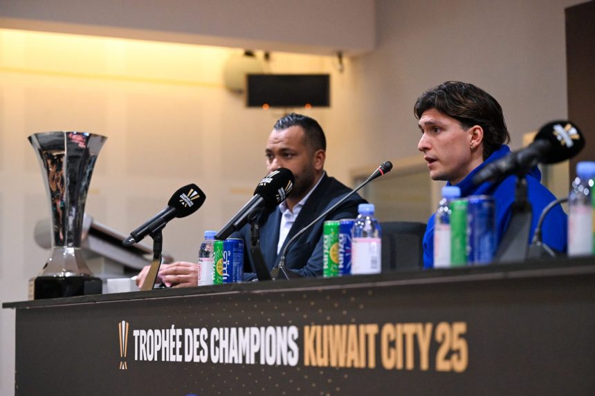 PSG vs OM - Balerdi bares his teeth for the Champions Trophy  