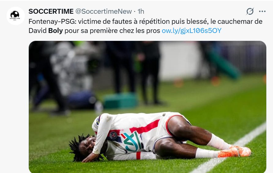 Vendée Fontenay vs PSG – A Parisian leaves in tears! Vendée Fontenay vs PSG – A Parisian leaves in tears!