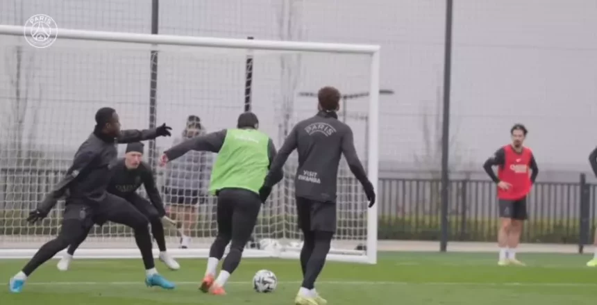 PSG vs Rennes – Relive the Parisians' training session with the players PSG vs Rennes – Relive the Parisians' training session with the players