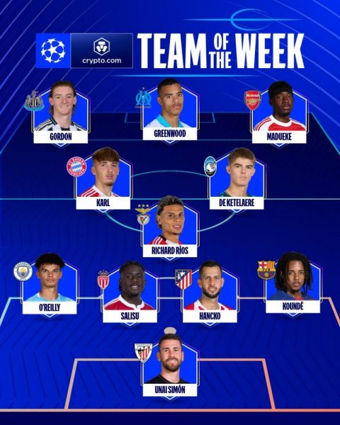 Champions League - Team of the week, PSG's nightmare present  
