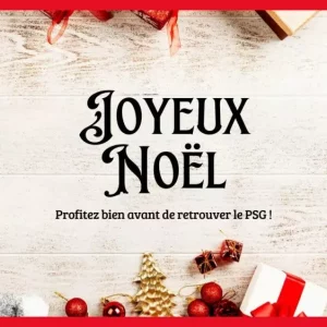 Parisfans wishes you a Merry Christmas!  