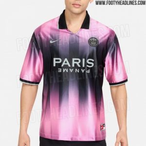 purple and pink psg jersey