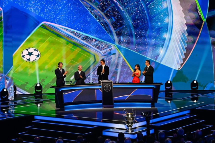 The Champions League play-off draw live The Champions League play-off draw live