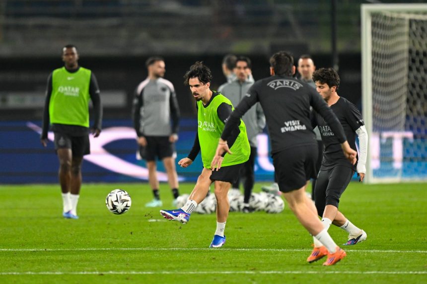 PSG vs Newcastle - Follow PSG's training session this Tuesday  