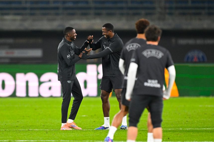 Sporting CP vs PSG - Paris training live this Monday  