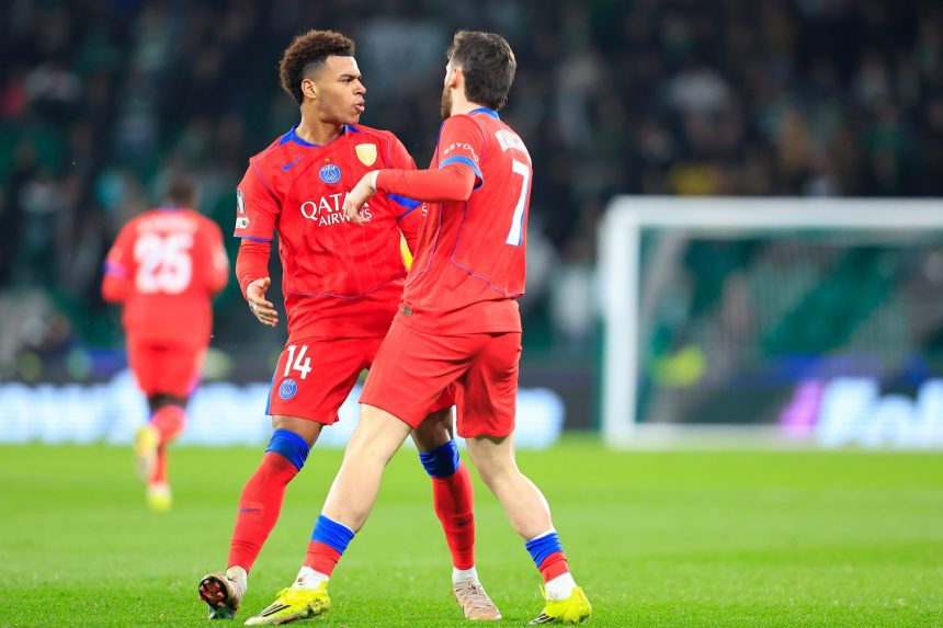 Sporting CP vs PSG - Paris players ratings: Doué misses his mark, Chevalier frustrated  