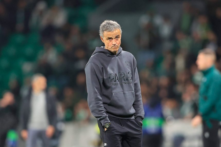 Sporting CP vs PSG - Luis Enrique doesn't mince words after the defeat  