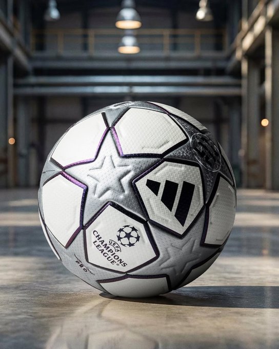 Adidas unveils a new ball in the Champions League  