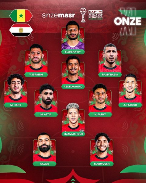 Senegal vs Egypt - The official lineups for the AFCON semi-final Senegal vs Egypt - The official lineups for the AFCON semi-final