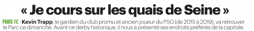 Press review: PSG/Paris FC, a derby and Chevalier expected Press review: PSG/Paris FC, a derby and Chevalier expected