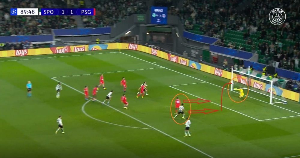 Sporting CP vs PSG – Chevalier and Zabarnyi to blame? Analysis of the second goal conceded Sporting CP vs PSG – Chevalier and Zabarnyi to blame? Analysis of the second goal conceded