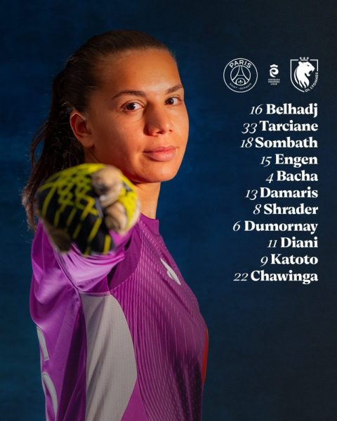 PSG vs OL Lyonnes - Official lineups PSG vs OL Lyonnes - Official lineups