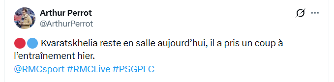 PSG vs Paris FC - A surprise absence from PSG training PSG vs Paris FC - A surprise absence from PSG training