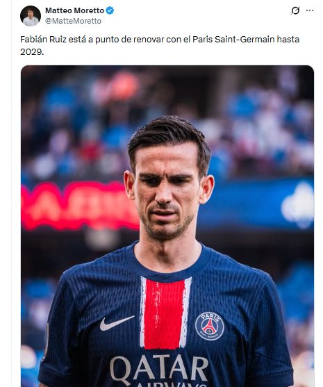 PSG Transfer – Fabian Ruiz's future is practically decided! PSG Transfer – Fabian Ruiz's future is practically decided!