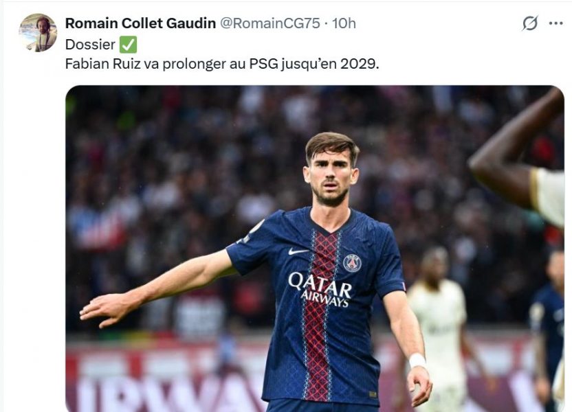 PSG Transfer – Fabian Ruiz's future is sealed PSG Transfer – Fabian Ruiz's future is sealed