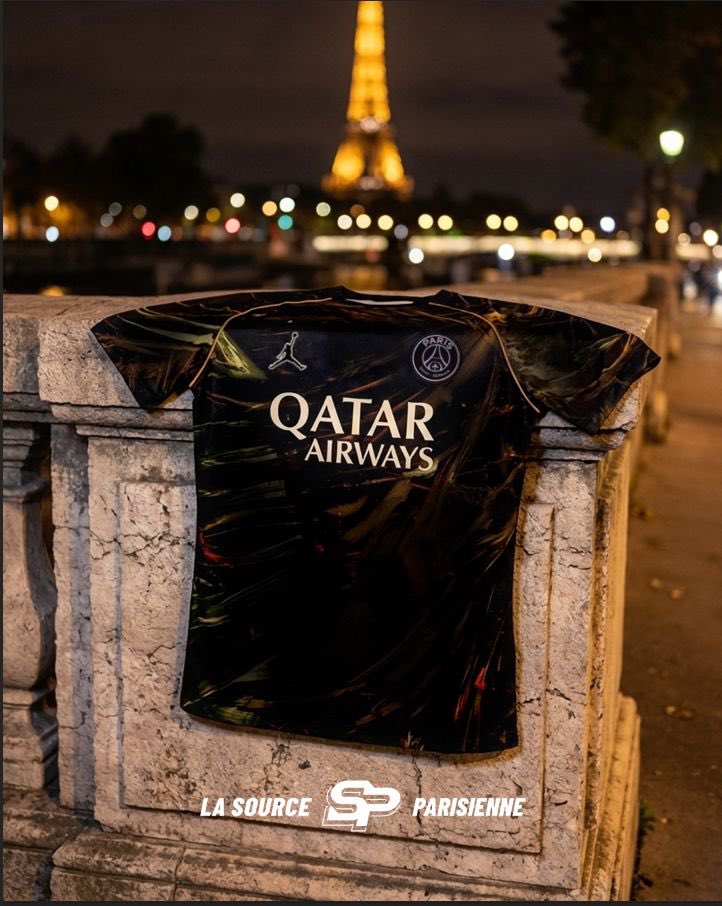 First photo of PSG's 5th jersey "Night Edition"!  