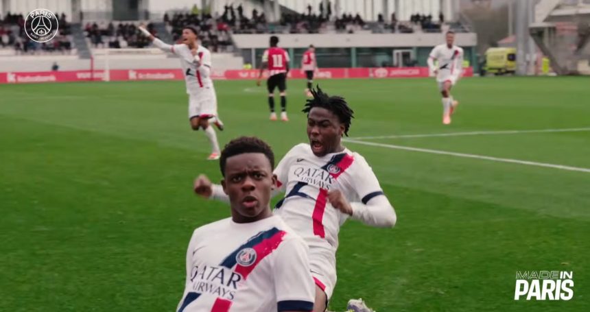 Relive PSG's qualification for the Youth League within the group Relive PSG's qualification for the Youth League within the group
