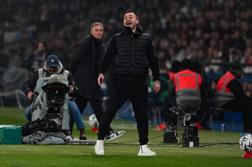 PSG vs OM - De Zerbi speaks out after the defeat: "an unworthy match."  