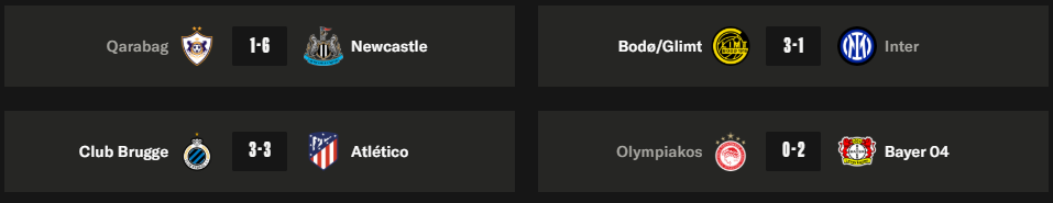 Champions League - The first results and qualifiers from the second leg of the playoffs Champions League - The first results and qualifiers from the second leg of the playoffs