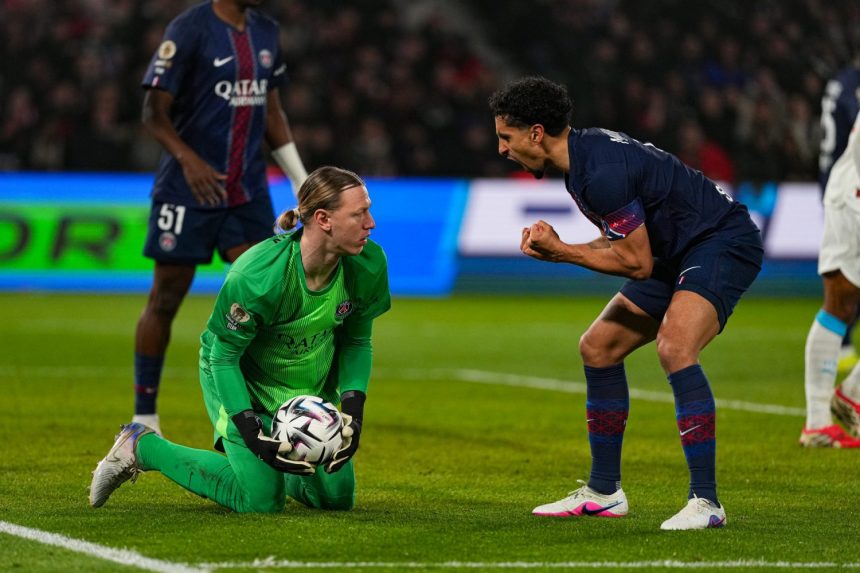PSG vs OM - Marquinhos lets loose after the thrashing in the Classico  