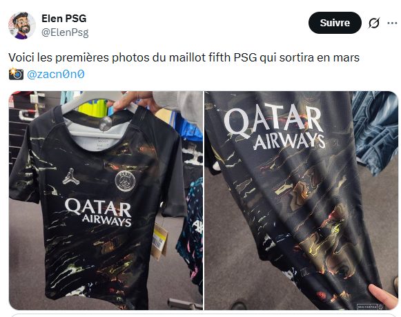 New photos of PSG's 5th kit for 2025-2026! New photos of PSG's 5th kit for 2025-2026!