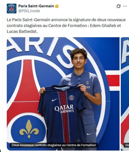 Official - PSG announces two signings! Official - PSG announces two signings!