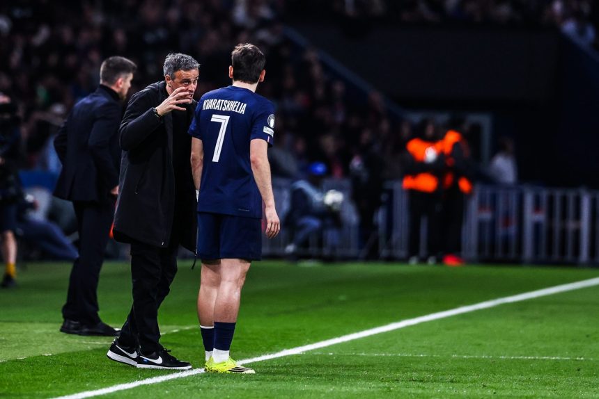 Kvaratskhelia speaks out about Luis Enrique  