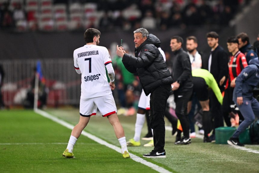 Nice vs PSG - Luis Enrique applauds his players and their "mentality" Nice vs PSG - Luis Enrique applauds his players and their "mentality"