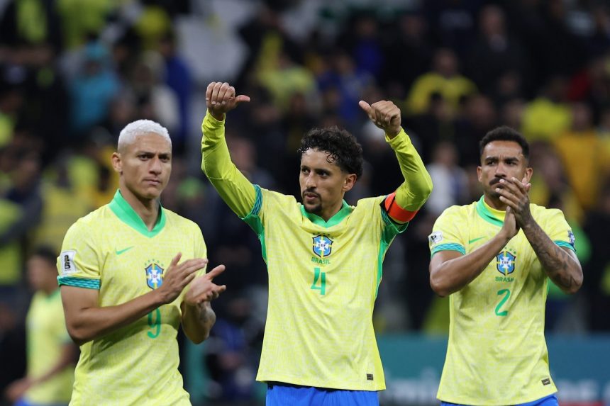 Brazil's squad for the 2026 World Cup, featuring a PSG player and Neymar  