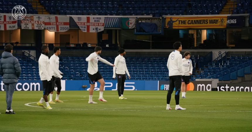 Chelsea vs PSG - Relive the Parisian preparation  