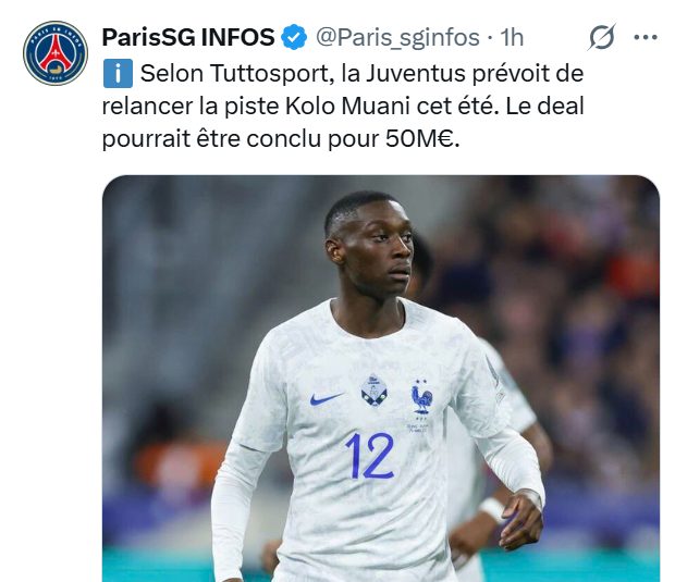 Transfer – Kolo Muani could return to Juventus! Transfer – Kolo Muani could return to Juventus!