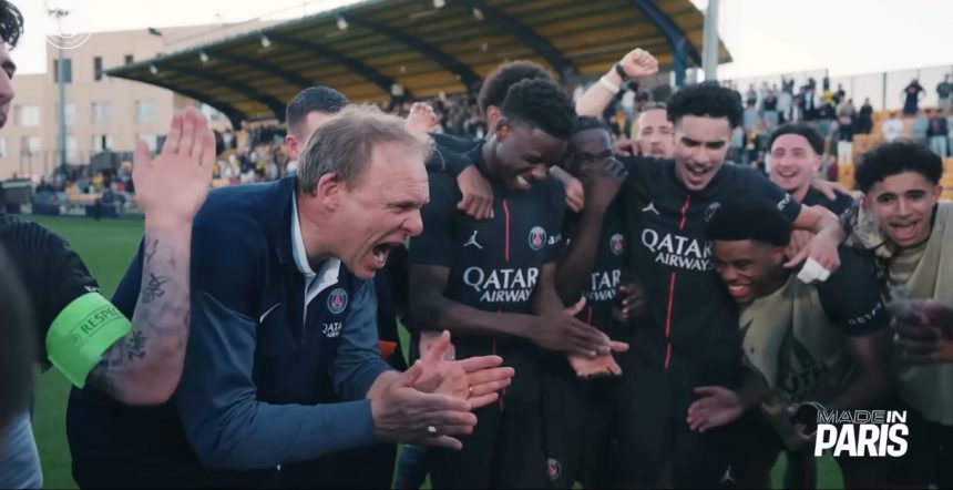 Immersion within the PSG youth academy: qualification for the Youth League semi-finals!  