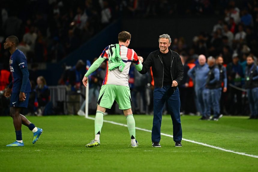 PSG vs Bayern Munich - Luis Enrique savors "It was time to celebrate."  