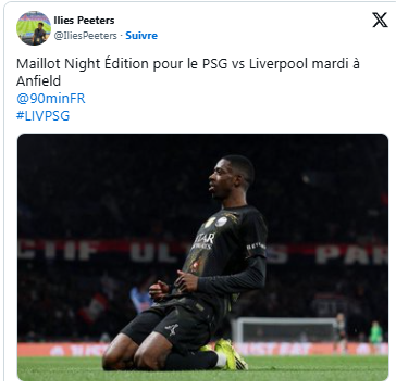 Liverpool vs PSG – Paris has chosen its jersey for the return leg Liverpool vs PSG – Paris has chosen its jersey for the return leg