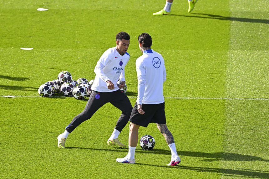 PSG vs Arsenal - Follow the Parisians' training session this Wednesday  