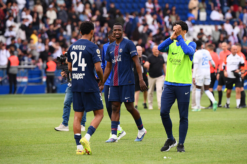 PSG vs Lorient - Mayulu already looking towards Bayern Munich  
