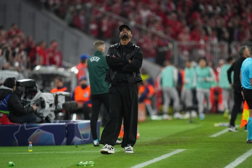 Bayern vs PSG - A bitter Kompany analyzes the match and criticizes the refereeing  