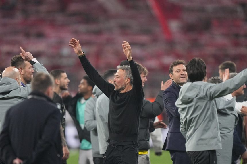 Bayern vs PSG - Luis Enrique overjoyed "we're at home"  