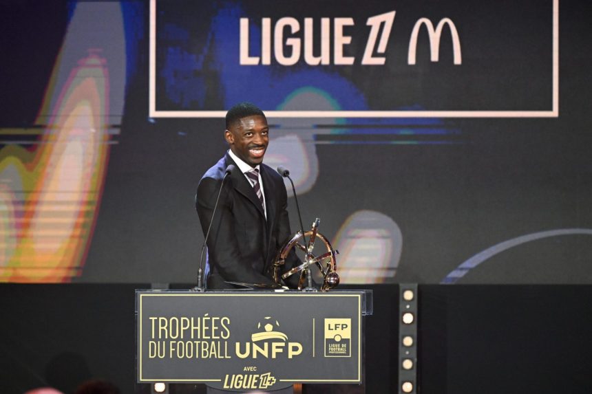 L'Equipe's Ligue 1 Team of the Season 2025-2026, featuring one PSG player  