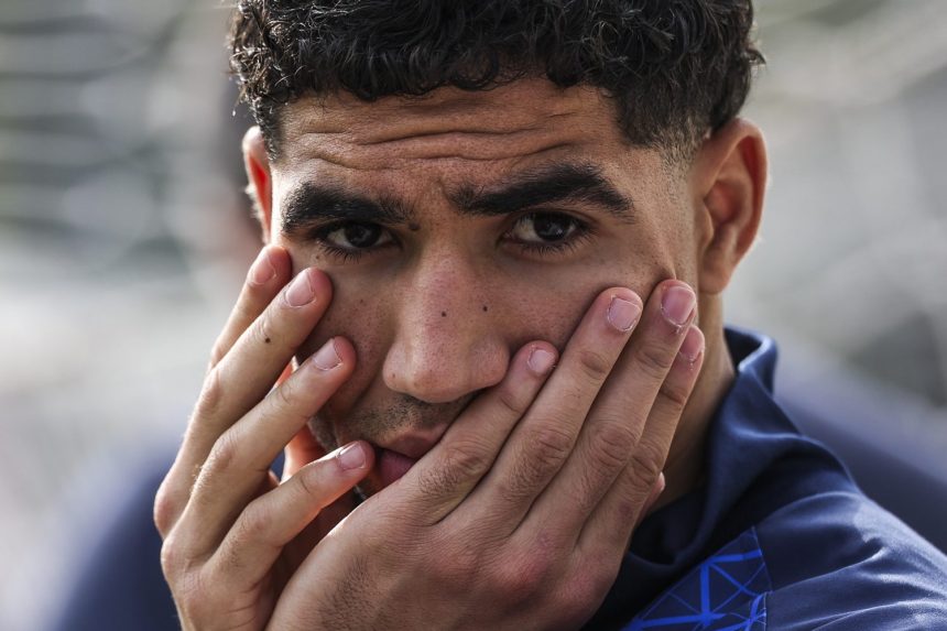 Hakimi's trial confirmed, he reacted with sharp words.  