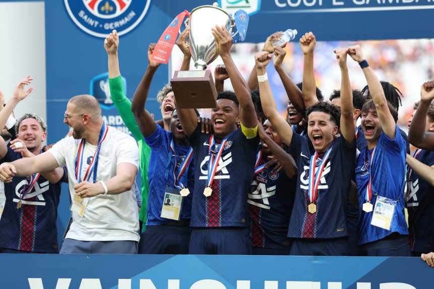 "In history": Relive the Gambardella Cup victory with PSG's U18s  