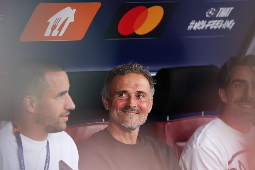 PSG vs Arsenal - Luis Enrique "they scored on a lucky play."  