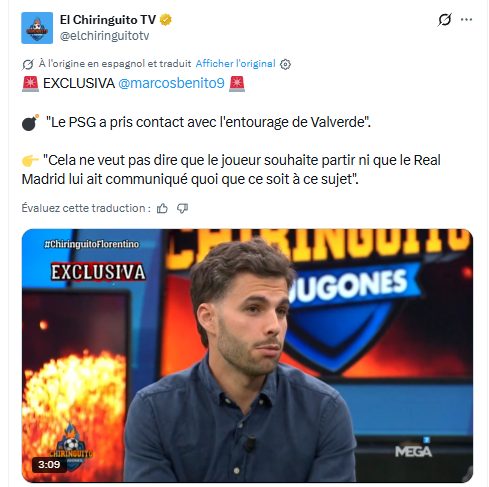 Transfer news - A Real Madrid player contacted by PSG? Transfer news - A Real Madrid player contacted by PSG?